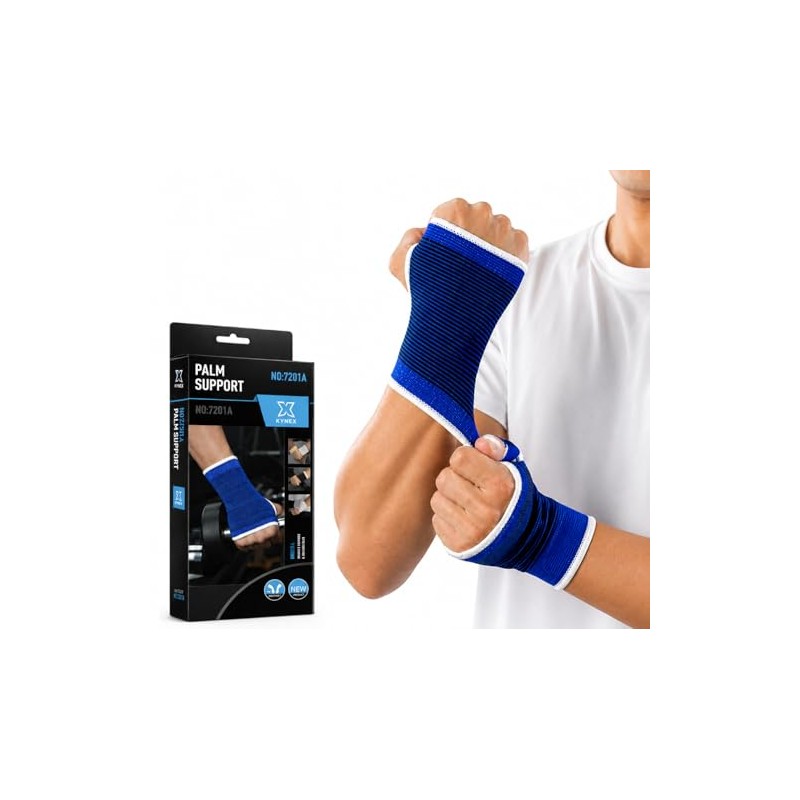 2 Piezas Kynex Sport Muñequera Deportiva con Soporte de Pulgar,