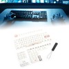 138PCs Keycaps Full Set PBT Mechanical Keyboard Accessory Computer Parts