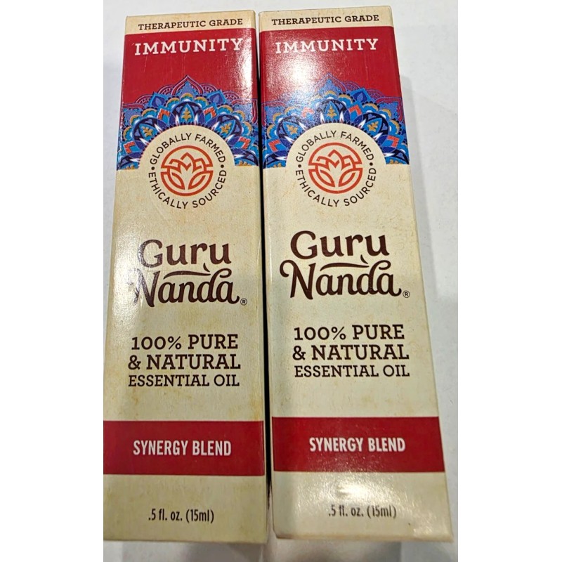 Guru Nanda Essential Oil Immunity Synergy Blend 2pack
