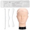 Hairline Stencil Ruler Kit for Scalp Micropigmentation – Precision Measuring