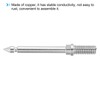 PATIKIL 4pcs 2mm Test Probe Pins Copper Multimeter Test Lead
