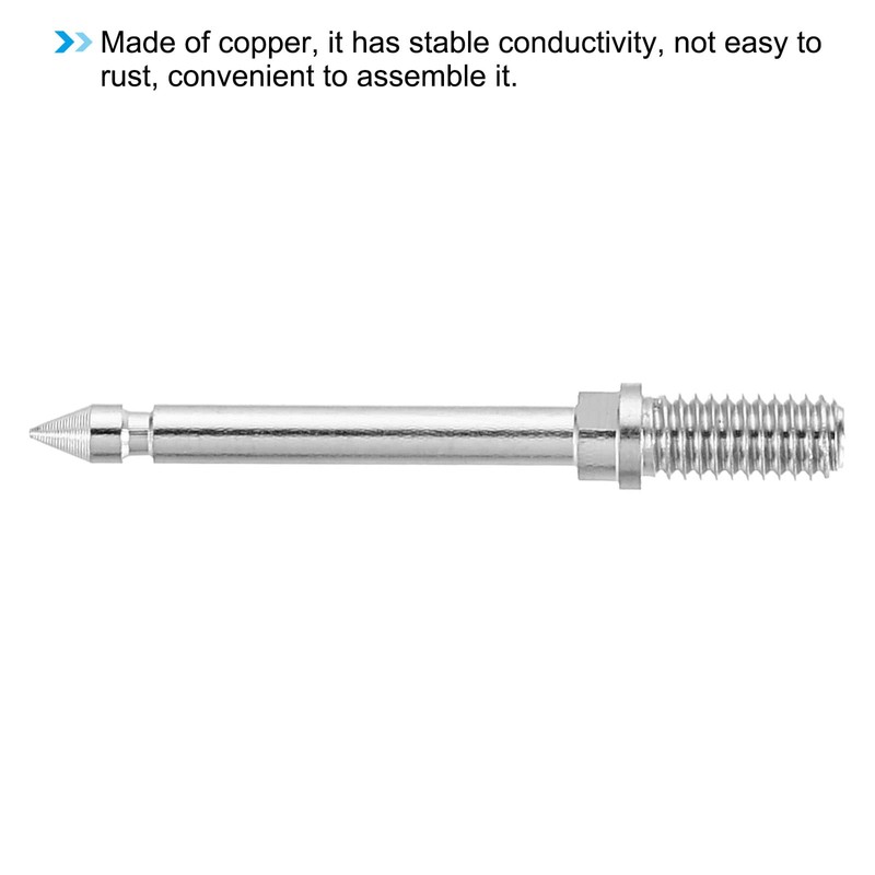 PATIKIL 4pcs 2mm Test Probe Pins Copper Multimeter Test Lead