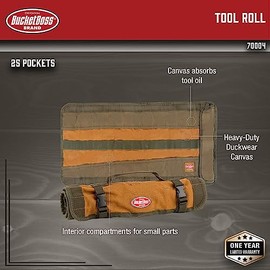 Bucket Boss® 70004 Estuche enrollable para herramientas