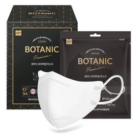 Mona Lisa Botanic Premium Mask KF94 White 50 sheets / 모나리자  보타닉 프리미엄 마스크 KF94 화이트 50매