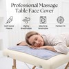 Massage Table Cover Towel with Face Cradle Hole,for Spa Foot