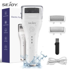 SEJOY Power Electric Pedicure Foot File Sander Callus Feet Grinder Exfoliator Machine