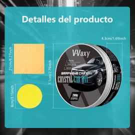 Cera De Grafeno De Alta Calidad Para La Limpieza De Coches