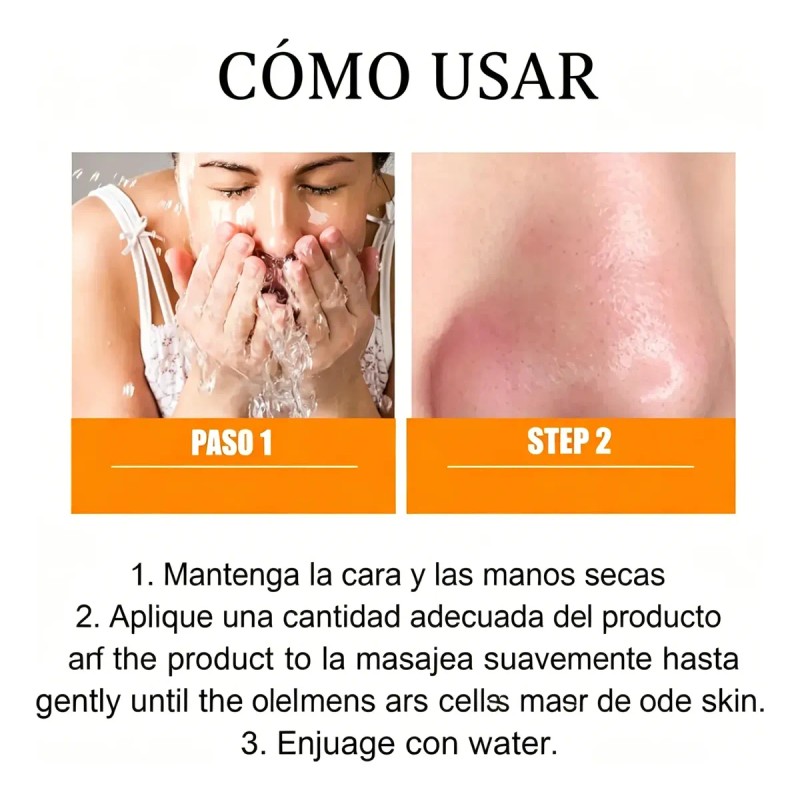 Gel Exfoliante Purificante Orange Enzima Brightening 100g