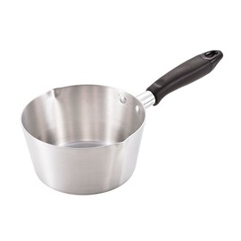 Pearl Metal HB-2207 Compact Aluminum Yukihira Pot, 6.3 inches (16 cm), For Gas Fire Only