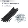 RATCHROLL 1 Set Universal Bicycle Spokes 13G 101mm Length Bike