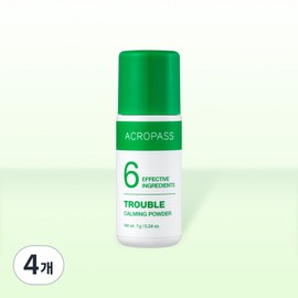 Acropass Trouble Calming Powder, 7g, 4 pieces / 아크로패스 트러블 카밍 파우더, 7g, 4개