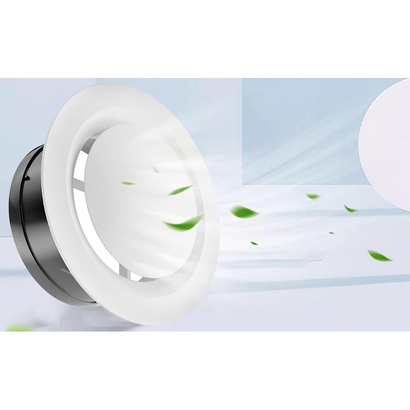 CSKB 2-Pack 6 Inch Round Vent Cover, Air Vent Covers