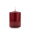 Cereria Di Giorgio Candela Cero Laccata Bordeaux 7x10 cm -