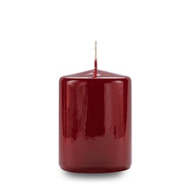 Cereria Di Giorgio Candela Cero Laccata Bordeaux 7x10 cm - 55 Ore