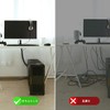ShuaWdk Zipper Cable Storage Sleeve, Cable Protector, Cable Organization, Storage,