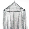 OctoRose Round Hoop Bed Canopy Mosquito Netting | Fits Bed|