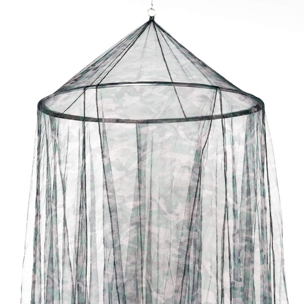 OctoRose Round Hoop Bed Canopy Mosquito Netting | Fits Bed|