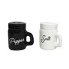 Mason Jar Salt and Pepper Shaker Set – 2oz Ceramic,