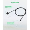 7103977YP Bail Cable Fit for Brute 22" Walk-Behind Mowe, Fit