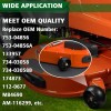 John Deere 2 Deck Wheels For John Deere X500 X530