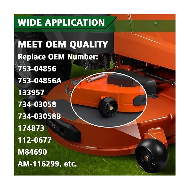 John Deere 2 Deck Wheels For John Deere X500 X530