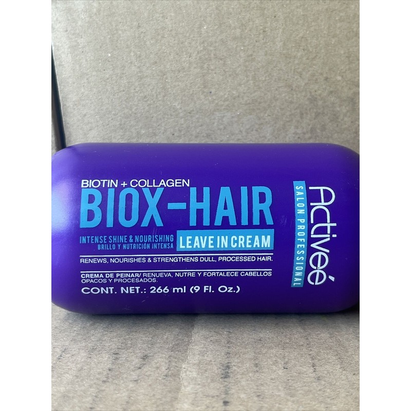 ACTIVEE BIOX HAIR LEAVE IN CREAM BIOTIN COLLAGEN SALT FREE