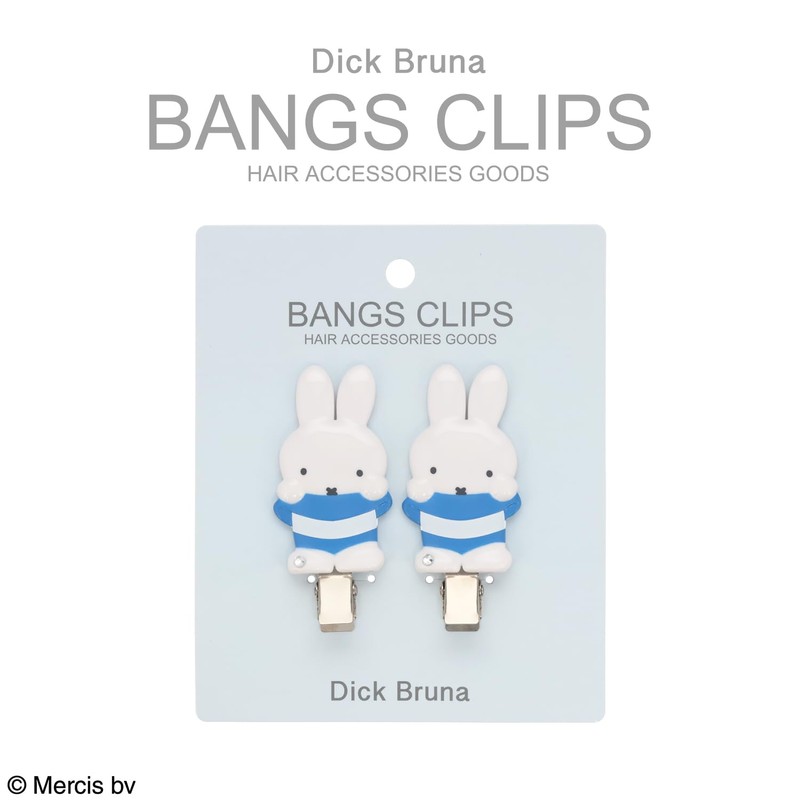 Shobido MF34959 Miffy Dick Bruna Hair Accessories Goods Bangs Clip