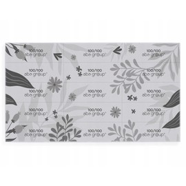 Aba Group Professional Nail Buffer Blocks Flowers 45 Pieces Polishing Block 100/180 for Polishing Polishing Set Polishing Block Nail Polishing Cubes Durable for Single Use Nail Polisher for Natural