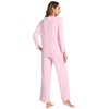 GYS Women's Pajamas Set - Viscose Made from Bamboo, Long