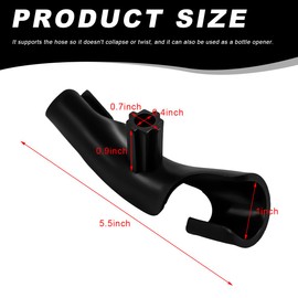BWBWND Hose Bender for Racing Fuel Tanks, Durable Plastic Hose Bender with X-Shaped Jug Opener Closer, 1" Inside Diameter Hoses Benders for Gas Jugs Fuel Cans Utility Containers