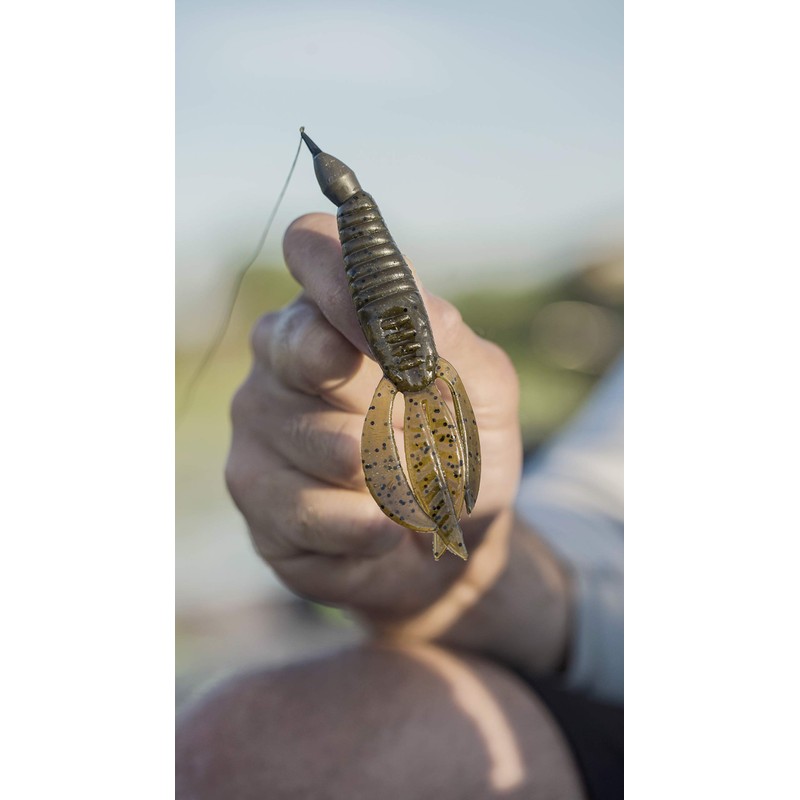 PowerBait Pit Boss Black-Blue 4in | 10cm