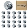 M5 Nyloc Steel Nuts, 5mm Self Locking Nuts with Nylon