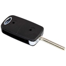 HQRP Upgrade Remote Flip Folding Key Fob Shell Case Keyless Entry w/ 3 Buttons Compatible with Lexus RX300 1999 2000 2001 2002 2003, RX330 2004 2005 2006, RX350 2007 2008 2009