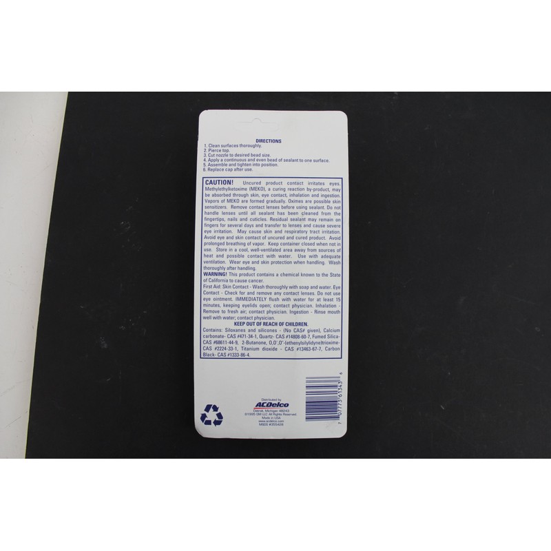 Genuine GM Fluid 88864346 RTV Engine Sealant - 2.65 oz.