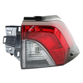 waltyotur Clear Len Tail Lights Brake Lamp Right Passenger Side Tail Light Red Brake Lamp Replacement for Toyota RAV4 2019 2020