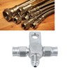 AN‑3 Tee Brake Hose AN3 to Line End Fittings Stainless