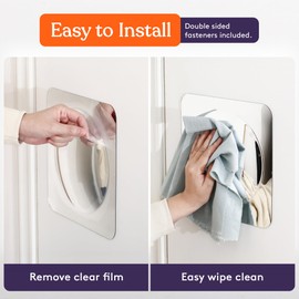 Special Supplies Sensory Bubble Wall Mirror - Interactive Acrylic Mirrors for Wall Decoration and Sensory Toys for Kids Classroom or Home - Room Decor -Visual, Tactile Stimulation - (Pack of 3)