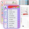 2-Pack Magnetic Chore Chart for Kids, ADHD Task Tracker Easy-Check