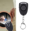 Personal Alarm Keychain Rechargeable Self Defense Emergency Security Alarm Keychain