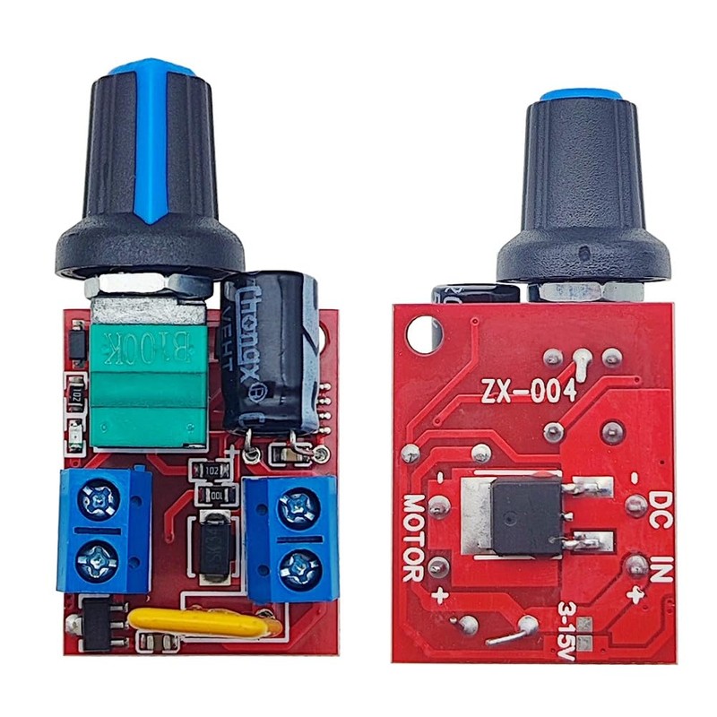 Haldzemo Mini DC Motor PWM Speed Controller Module DC 3V-35V