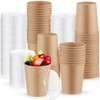 Sabary 50 Pack 32oz Paper Soup Containers with Lids Disposable
