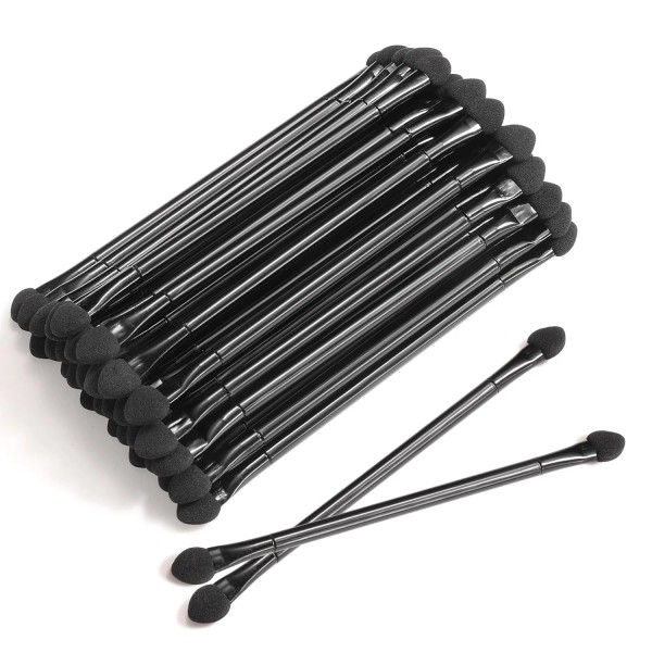 JOCEMY 30 PCS Professional Disposable Dual Side Sponge Eyeshadow Brush,