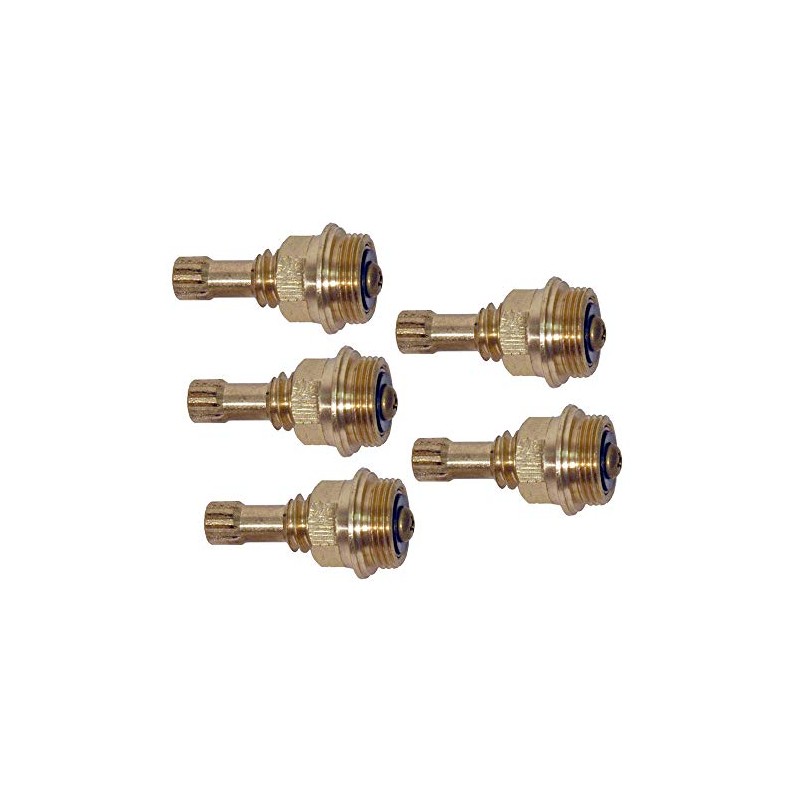 Danco 09998E Stems for Price Pfister Faucets, Brass, 5-Pack
