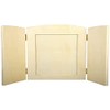 Rayher Wooden Photo Frame, FSC Mix Credit, 18.5x13x0,6cm, w. Folding