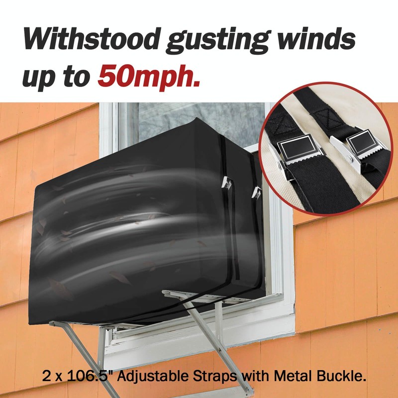 Air Conditioner Covers for Window Units Winter Outside with Double