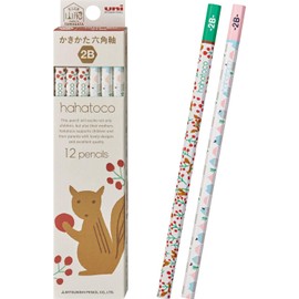 Mitsubishi Pencils Hahatoko Hahatoko 2B Squirrel & House K56102B K56102B