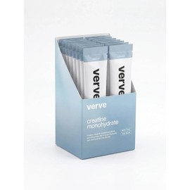Verve Creatine Monohydrate Stick Packs | 14 Servings | 5g Pure Unflavoured Creatine | 99.9% Purity | 200 Mesh | Triple Tested | No Fillers | Mixes Into Any Drink