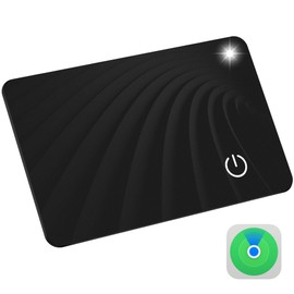 Dyoac Anti-Loss Tag, Ultra Long-Lasting, Up to 10 Years of Use, Ultra-Thin 1.6 mm, AirTag Card, GPS for Kids, Small, Wallet GPS Tag, Smart Tag, Anti-Forgetting Tag, Car, Card-Shaped Smart Tracker,