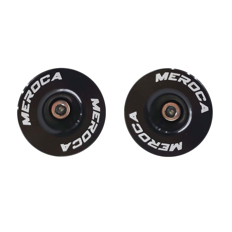 popluxy Bar End Cap Bicycle Bar End Plug Anti-Slip Aluminum
