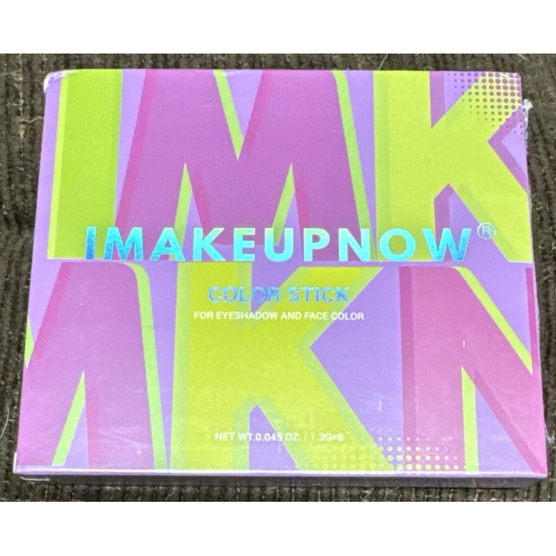 Imakeupnow Color Stick Eyeshadow & Face Color Set Of 8